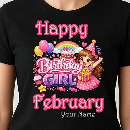 Happy Birthday Girl February